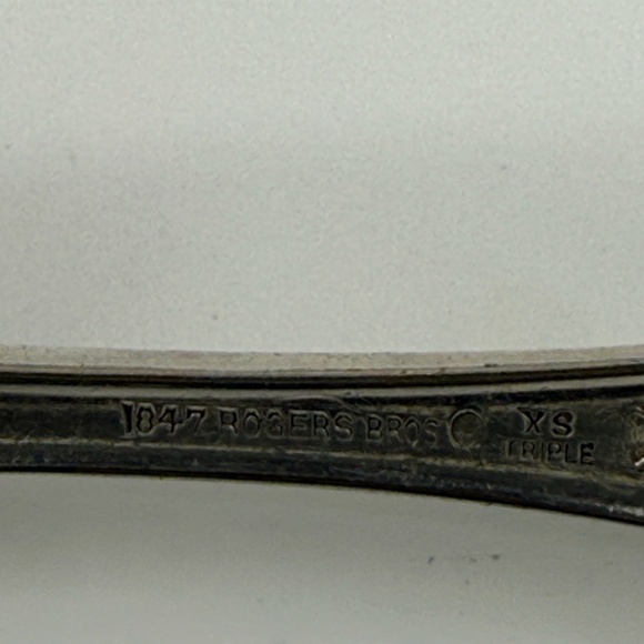 Vintage International Silver  Circa 1906 Charter Oak Silver plate Sugar Spoon - Picture 8 of 15